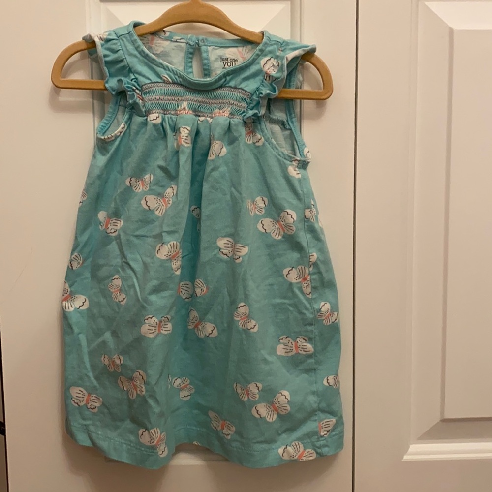 Carter’s blue toddler dress - size 18 months